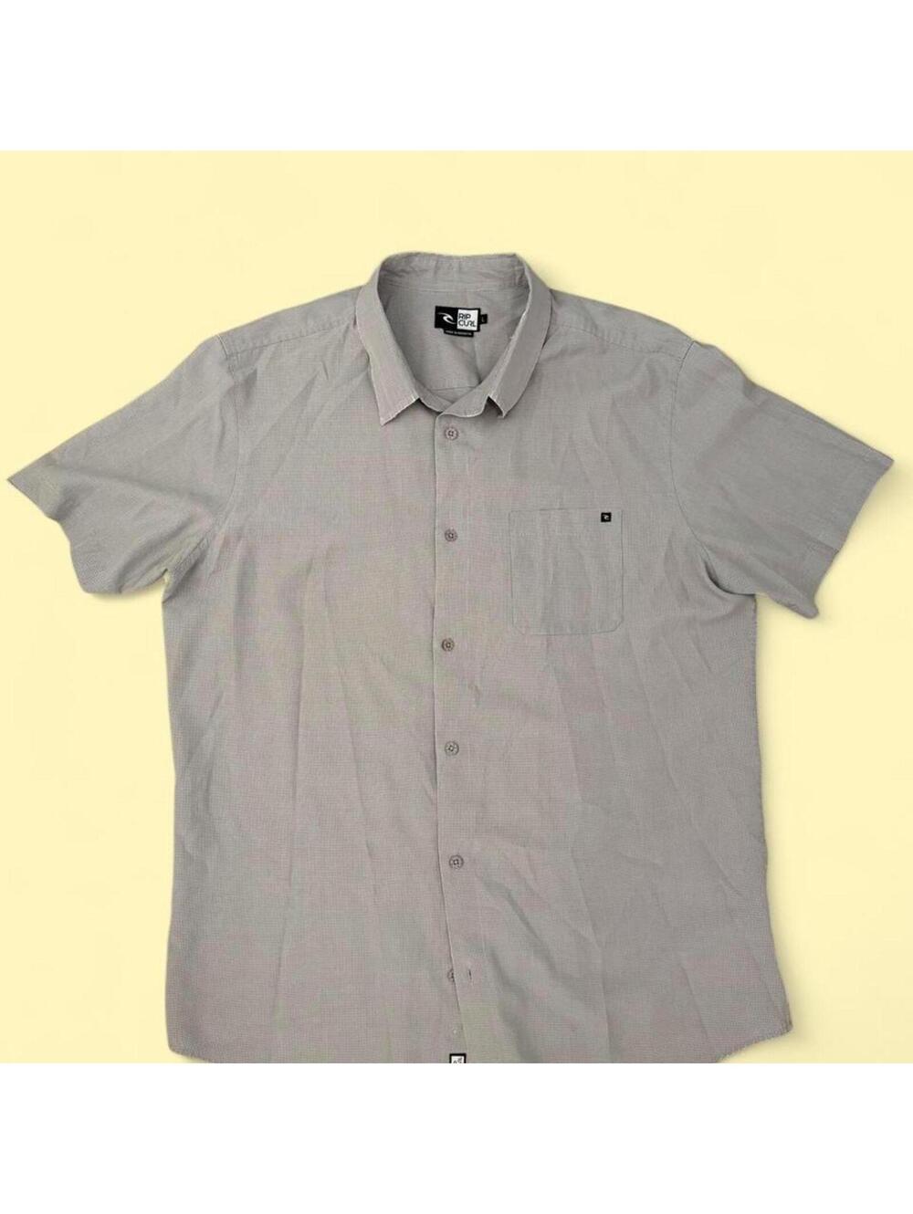 Rip Curl Grey button up shirt